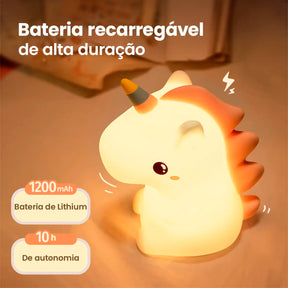 Luminária Unicórnio para Quarto Infantil