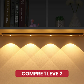 Luminária LED com sensor sem fio - COMPRE 1 LEVE 2