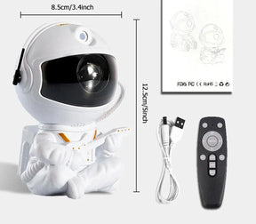 Projetor Astronauta LED Galáxia - Transforme Seu Ambiente